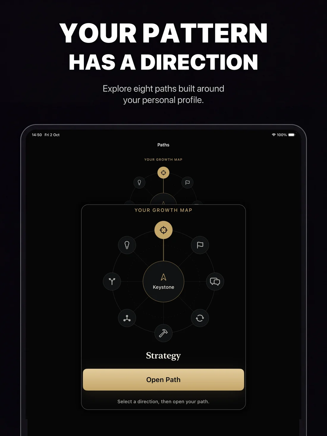 Astra Development Map on iPad